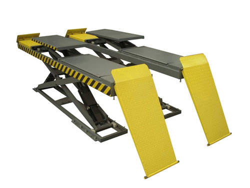 超薄型四輪定位雙層舉升機